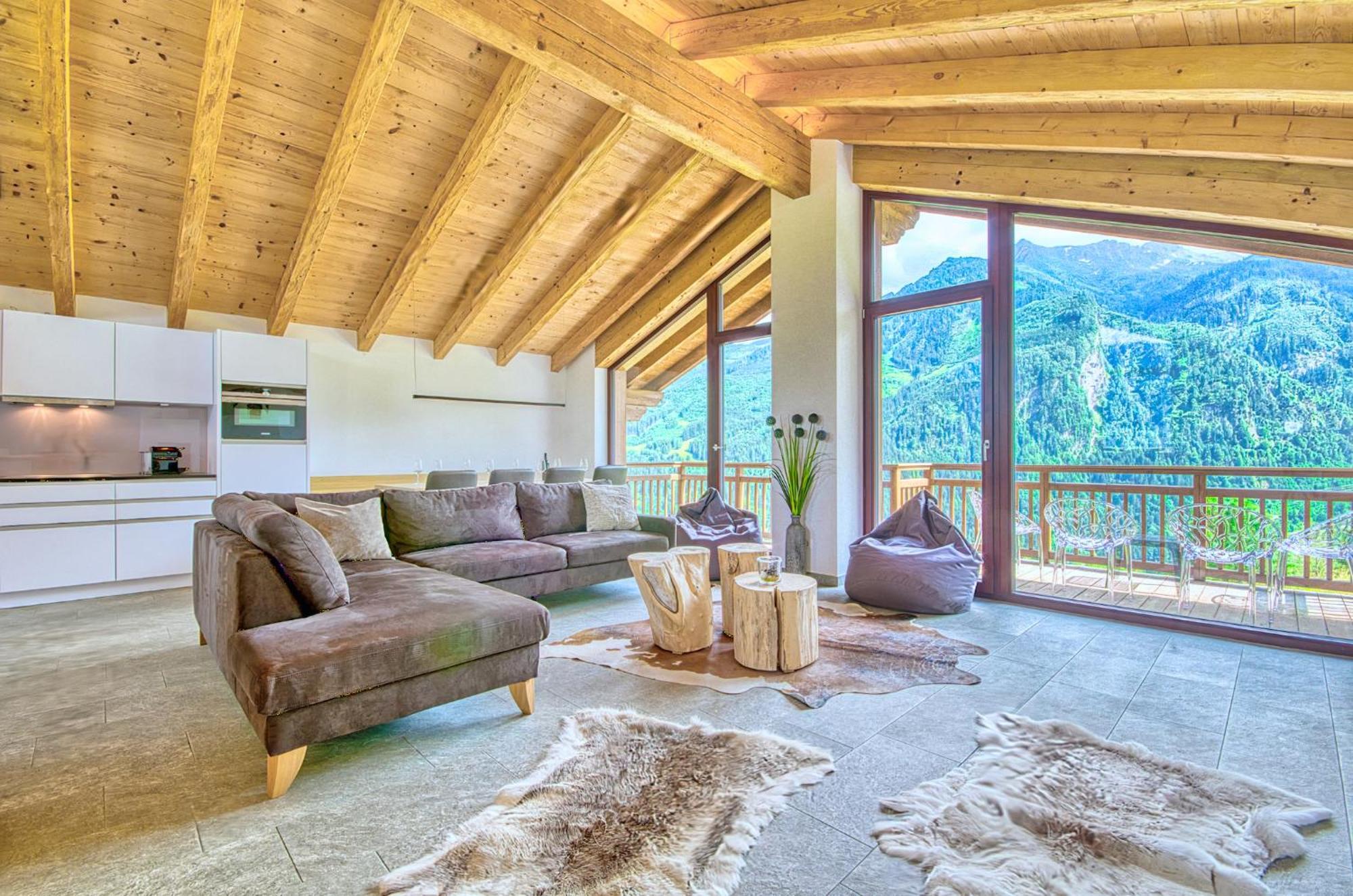 Ski-In Ski-Out Chalet Maiskogel "Bergli" - By Alpen Apartments Kaprun Exteriér fotografie